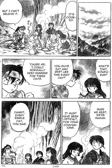 InuYasha Chapter 452 page 11 - Chapter 452: Spider Web