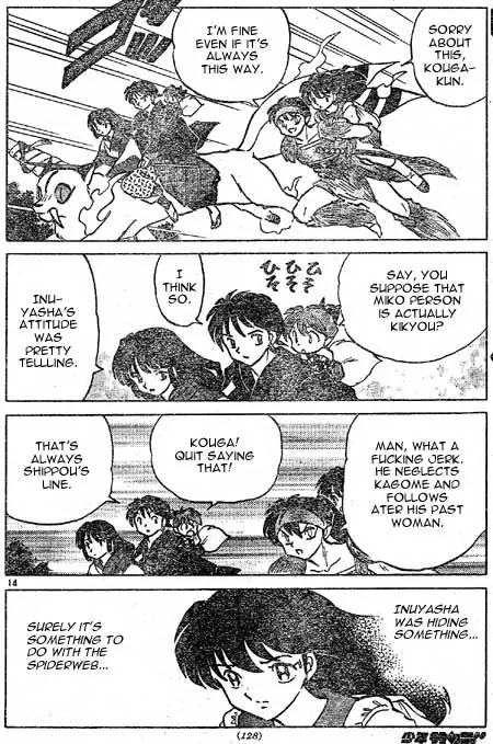 InuYasha Chapter 453 page 14 - Chapter 453: Entwined Treads