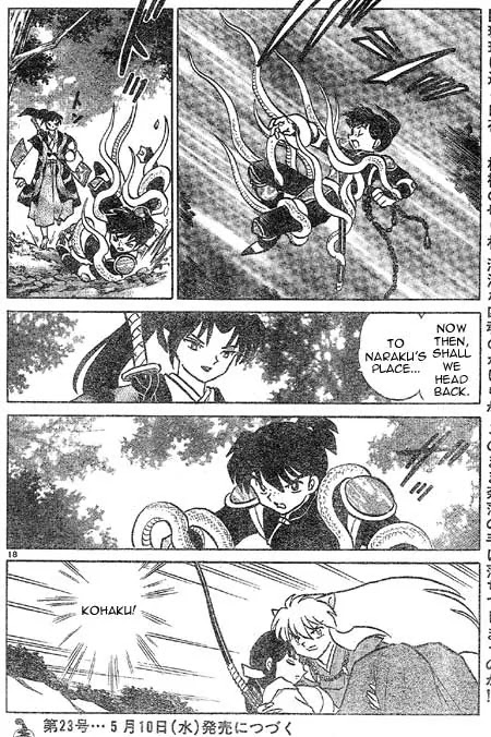 InuYasha Chapter 455 page 18 - Chapter 455: Broken String