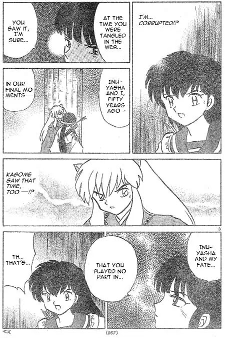 InuYasha Chapter 455 page 3 - Chapter 455: Broken String