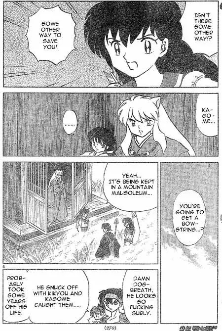 InuYasha Chapter 455 page 6 - Chapter 455: Broken String