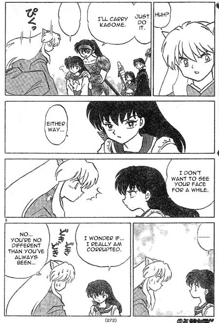 InuYasha Chapter 455 page 8 - Chapter 455: Broken String
