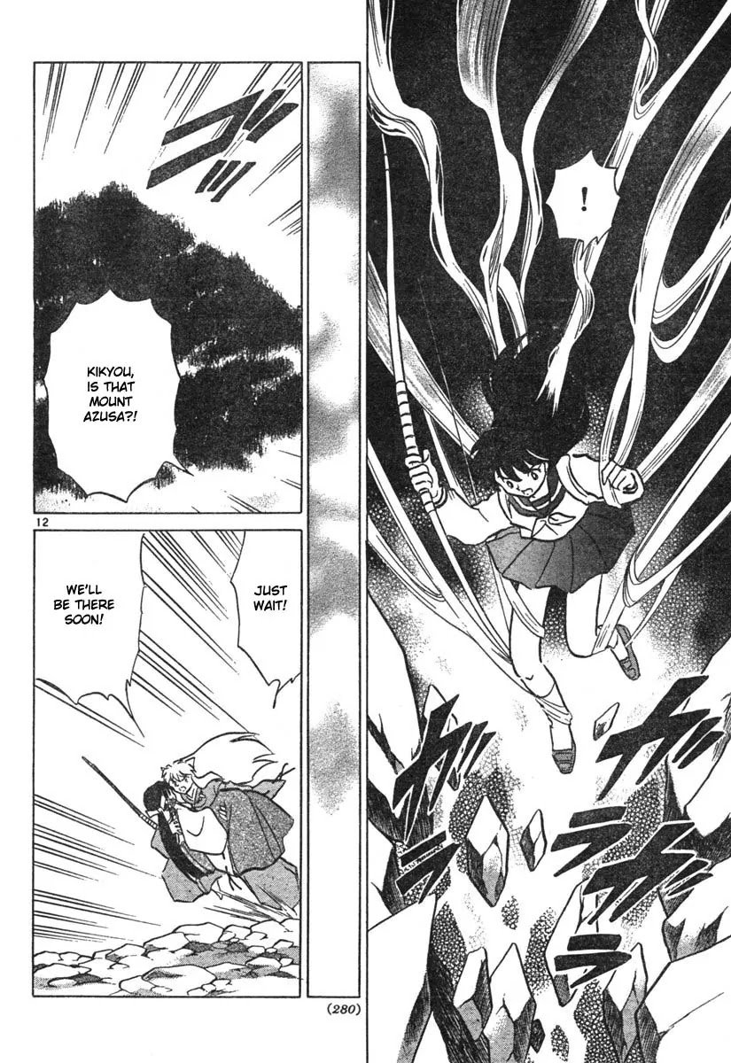 InuYasha Chapter 457 page 12 - Chapter 457: Spirit of Mount Azusa