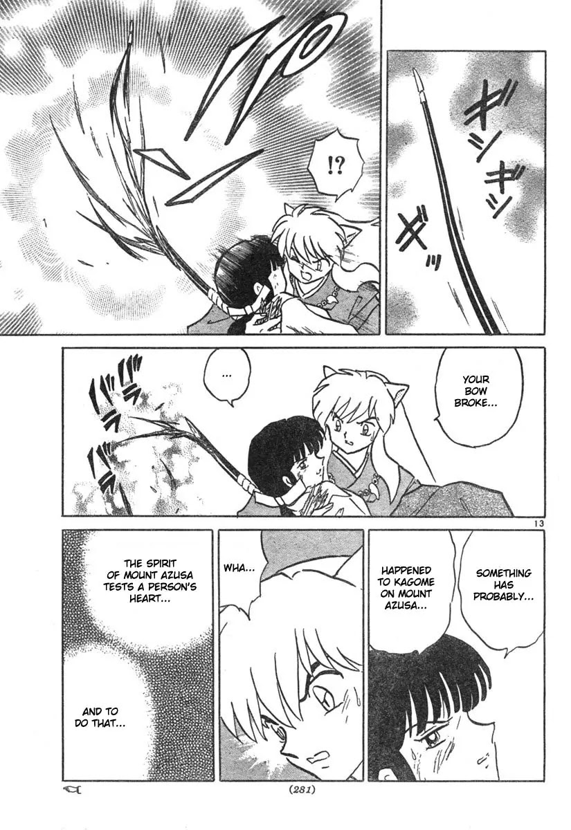 InuYasha Chapter 457 page 13 - Chapter 457: Spirit of Mount Azusa