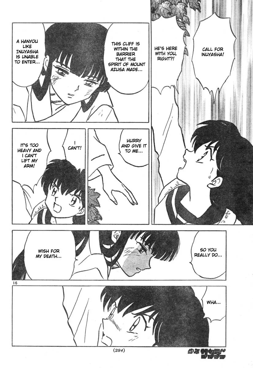 InuYasha Chapter 457 page 16 - Chapter 457: Spirit of Mount Azusa