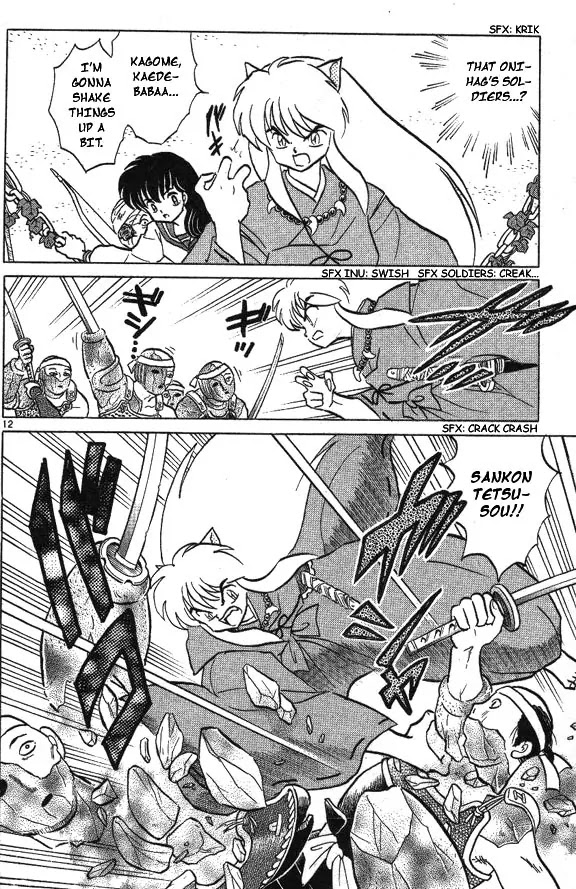 InuYasha Chapter 46 page 12 - Chapter 46: Shadow of the Self