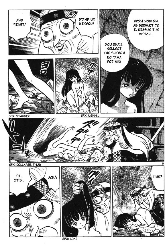 InuYasha Chapter 46 page 9 - Chapter 46: Shadow of the Self