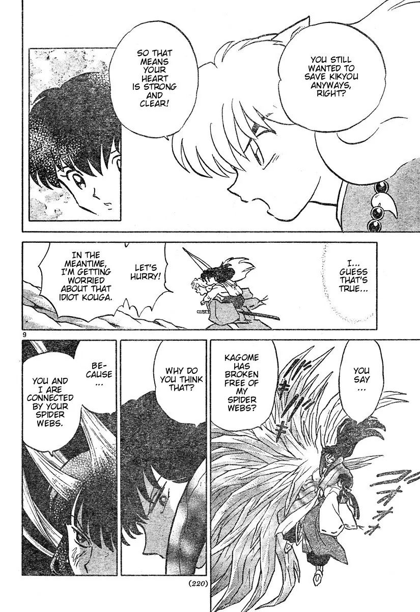 InuYasha Chapter 460 page 9 - Chapter 460: Influential Heart