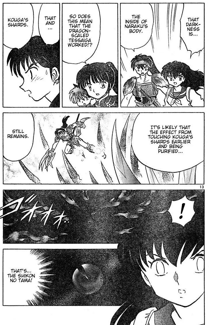 InuYasha Chapter 461 page 13 - Chapter 461: Opened Body