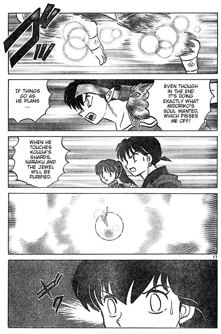InuYasha Chapter 461 page 17 - Chapter 461: Opened Body