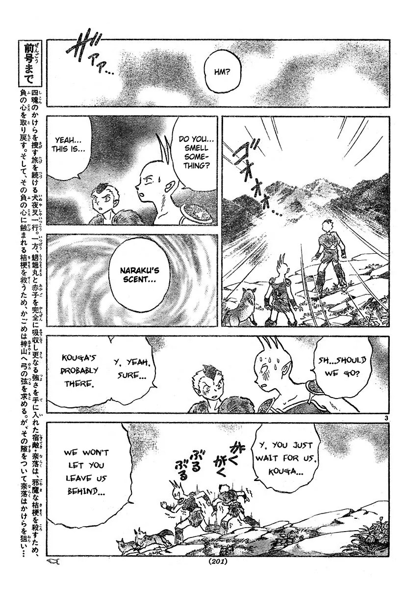 InuYasha Chapter 462 page 3 - Chapter 462: The Jewel's Location