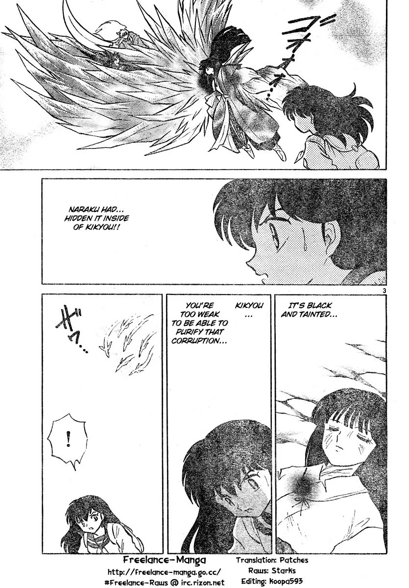 InuYasha Chapter 463 page 3 - Chapter 463: Purifying Arrow