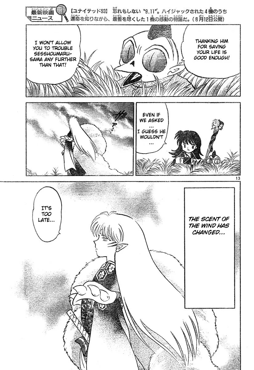 InuYasha Chapter 464 page 13 - Chapter 464: Setting Sun