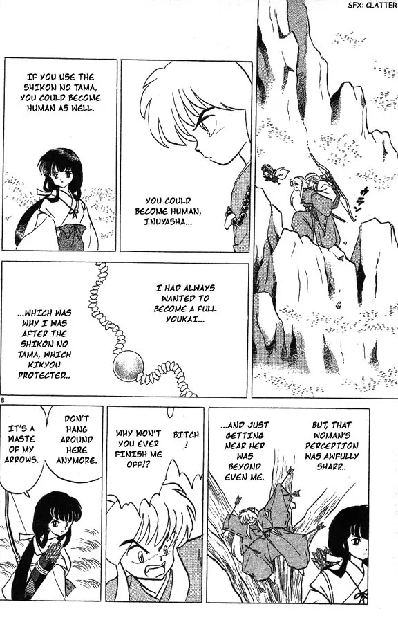 InuYasha Chapter 47 page 8 - Chapter 47: Rejection