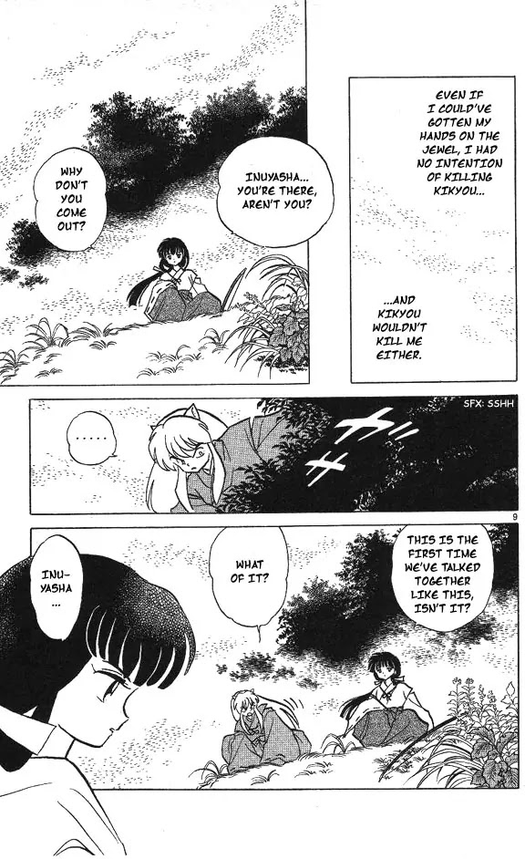 InuYasha Chapter 47 page 9 - Chapter 47: Rejection