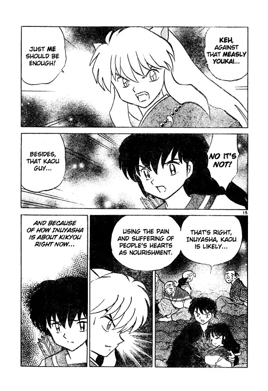 InuYasha Chapter 472 page 15 - Chapter 472: Kaou