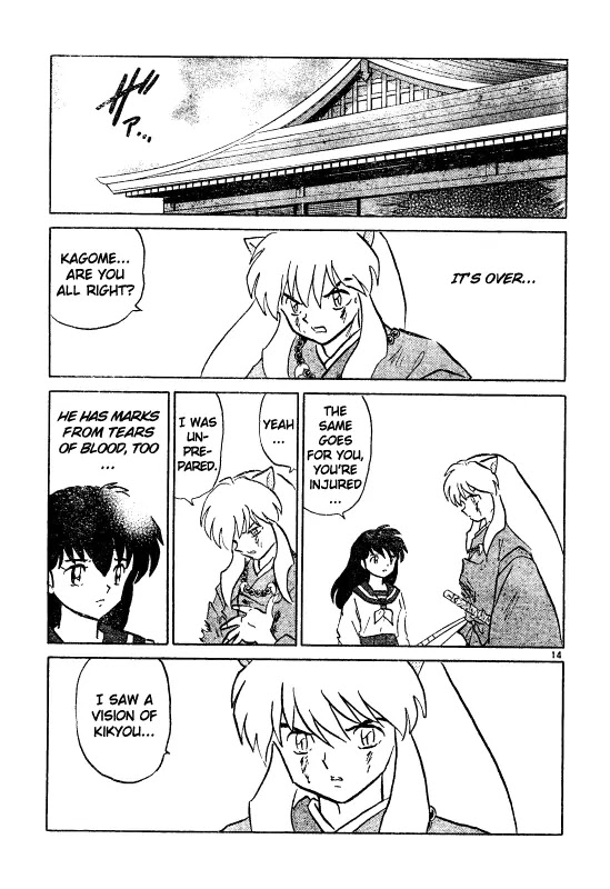 InuYasha Chapter 474 page 14 - Chapter 474: Wounded Heart