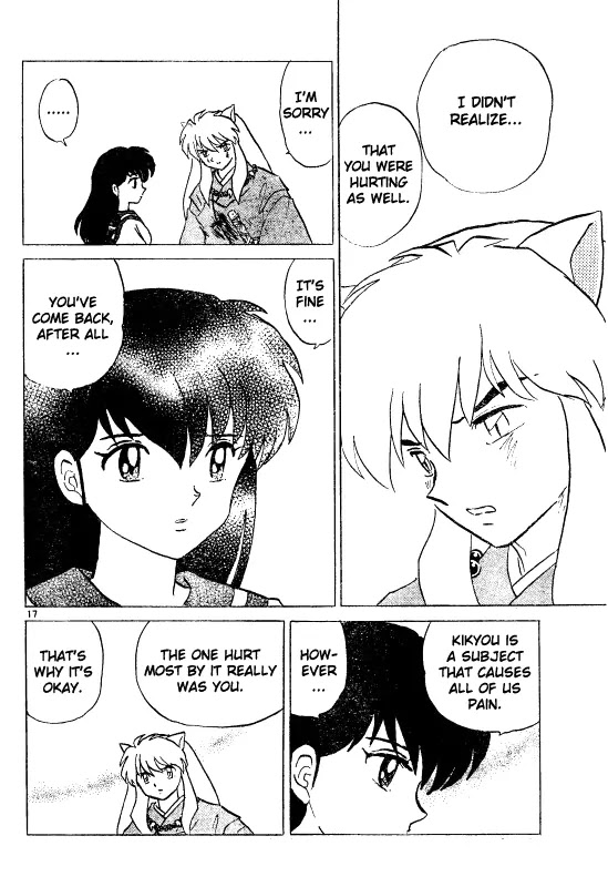 InuYasha Chapter 474 page 17 - Chapter 474: Wounded Heart