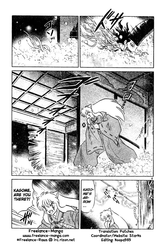 InuYasha Chapter 474 page 4 - Chapter 474: Wounded Heart