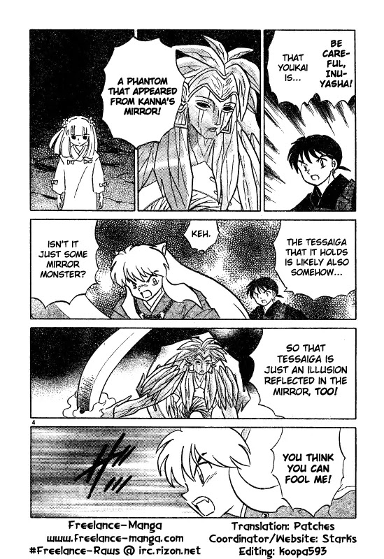 InuYasha Chapter 476 page 3 - Chapter 476: The Enemy is Tessaiga