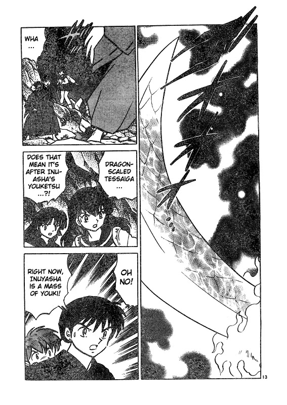 InuYasha Chapter 477 page 13 - Chapter 477: InuYasha's Youkai Power