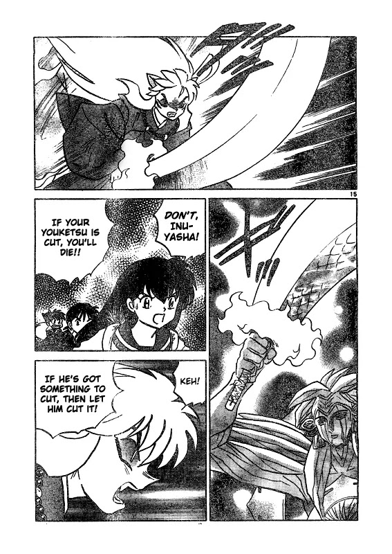 InuYasha Chapter 477 page 15 - Chapter 477: InuYasha's Youkai Power