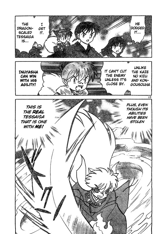 InuYasha Chapter 477 page 17 - Chapter 477: InuYasha's Youkai Power