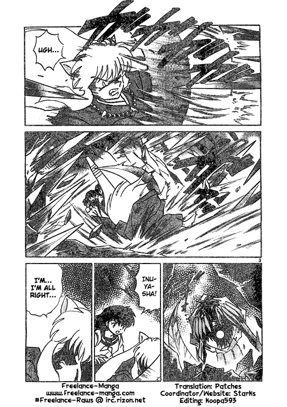InuYasha Chapter 477 page 3 - Chapter 477: InuYasha's Youkai Power