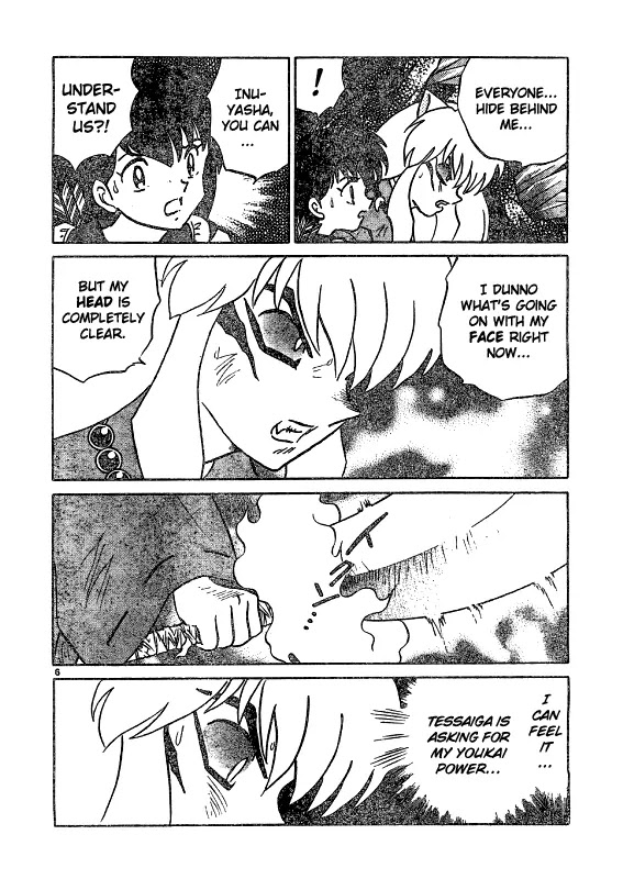 InuYasha Chapter 477 page 6 - Chapter 477: InuYasha's Youkai Power