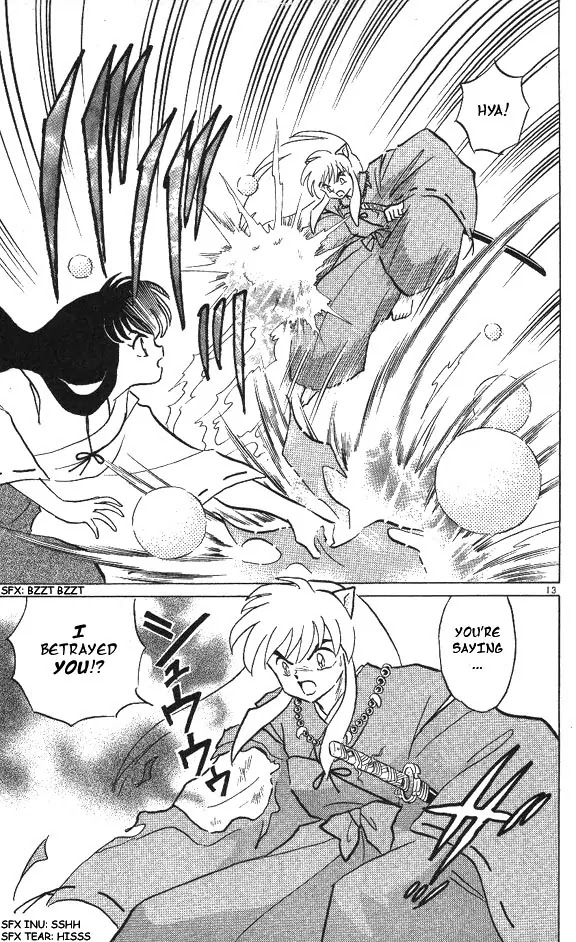 InuYasha Chapter 48 page 13 - Chapter 48: Betrayal