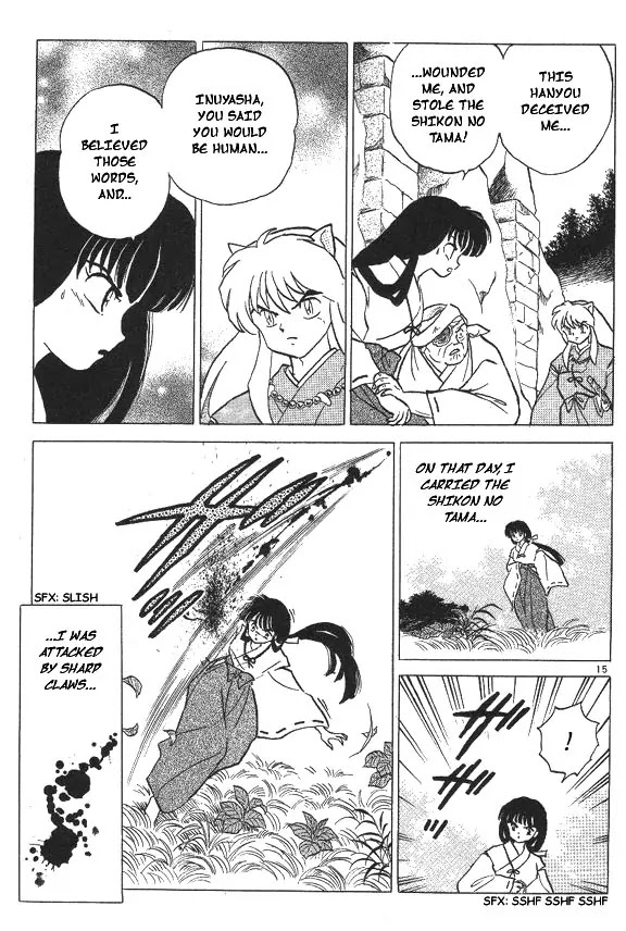 InuYasha Chapter 48 page 15 - Chapter 48: Betrayal