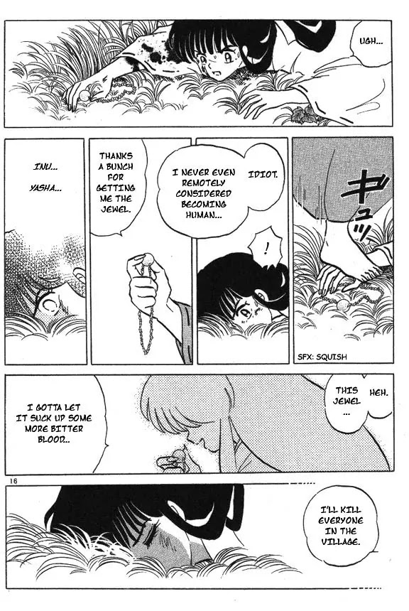 InuYasha Chapter 48 page 16 - Chapter 48: Betrayal