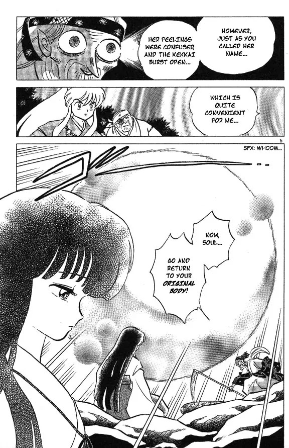 InuYasha Chapter 48 page 5 - Chapter 48: Betrayal