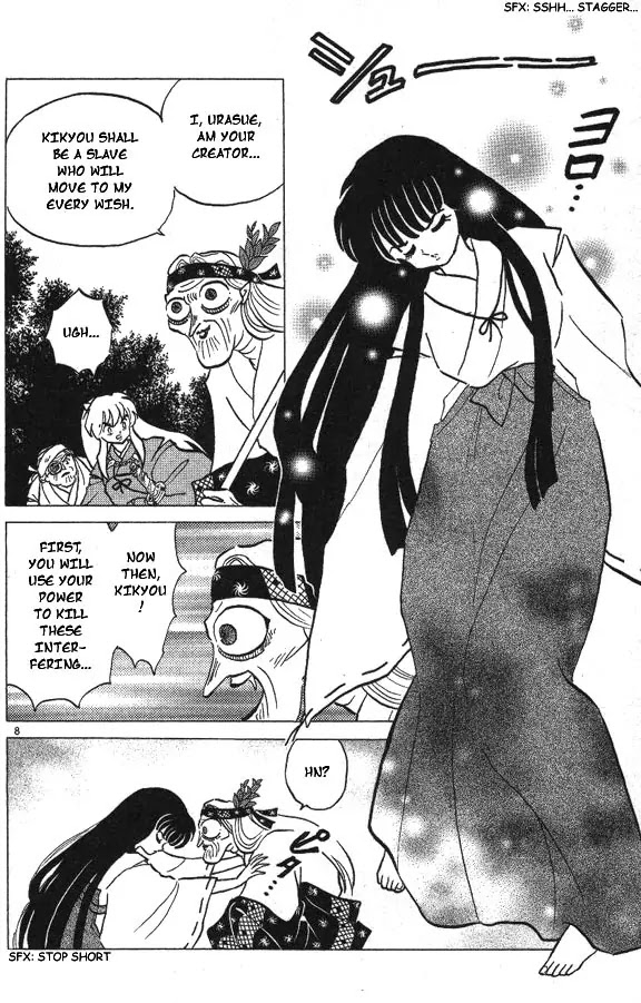 InuYasha Chapter 48 page 8 - Chapter 48: Betrayal