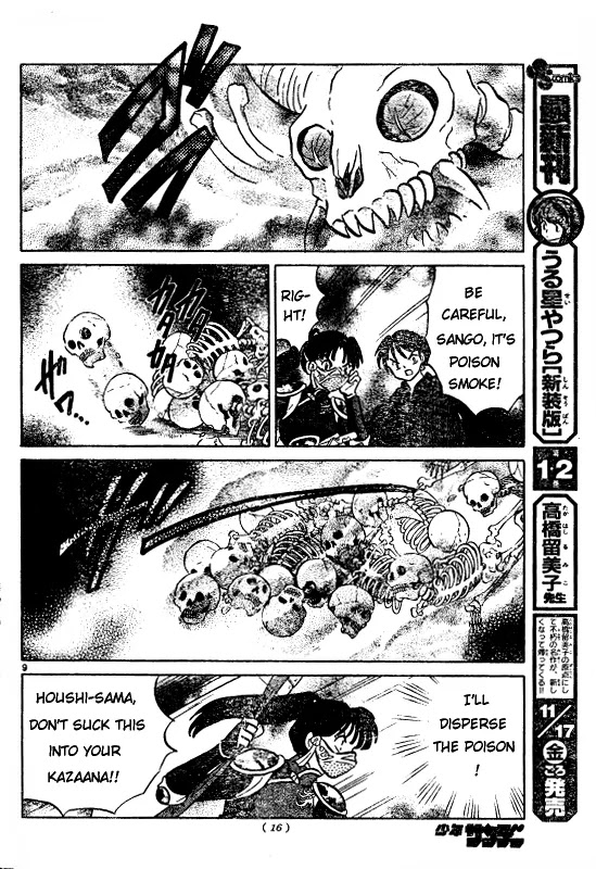 InuYasha Chapter 482 page 10 - Chapter 482: Targeted Hiraikotsu