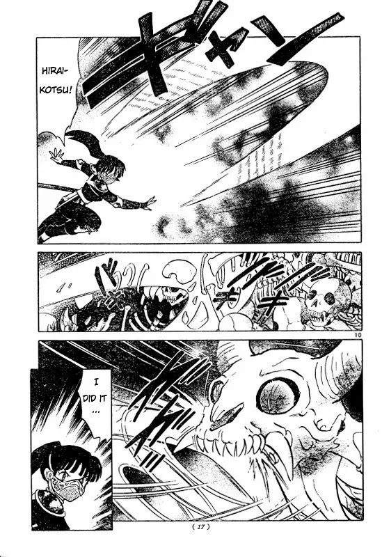 InuYasha Chapter 482 page 11 - Chapter 482: Targeted Hiraikotsu