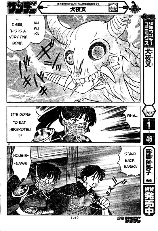 InuYasha Chapter 482 page 12 - Chapter 482: Targeted Hiraikotsu