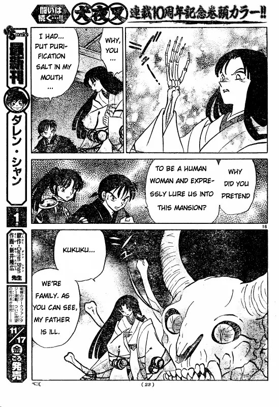 InuYasha Chapter 482 page 17 - Chapter 482: Targeted Hiraikotsu