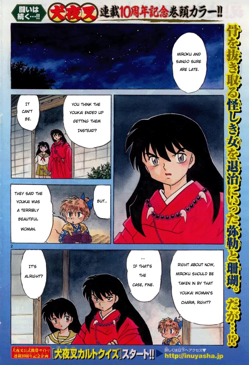InuYasha Chapter 482 page 3 - Chapter 482: Targeted Hiraikotsu