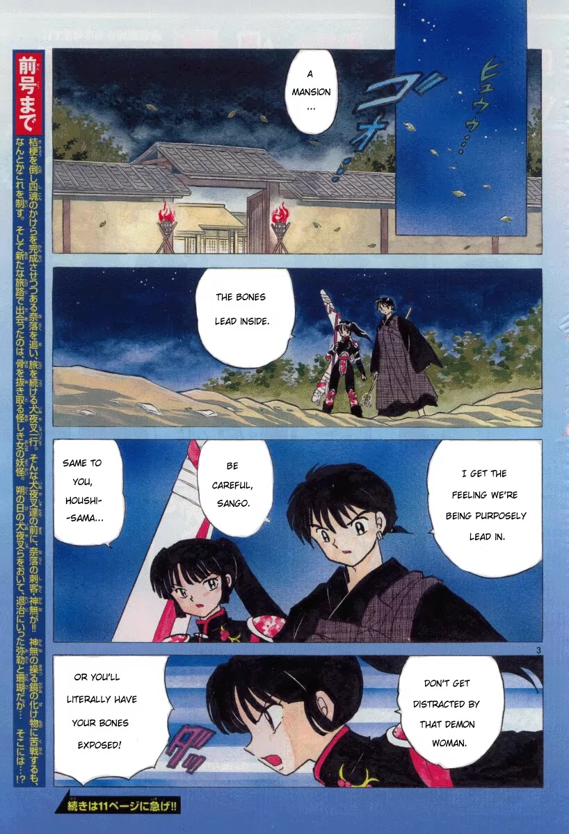 InuYasha Chapter 482 page 4 - Chapter 482: Targeted Hiraikotsu