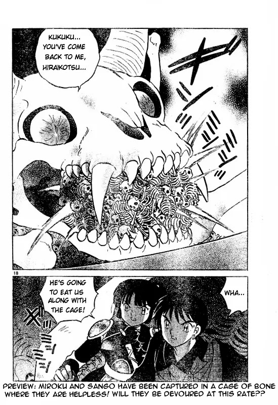 InuYasha Chapter 483 page 18 - Chapter 483: Cage of Bones