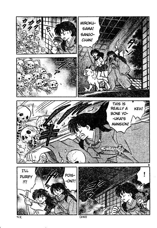 InuYasha Chapter 483 page 9 - Chapter 483: Cage of Bones