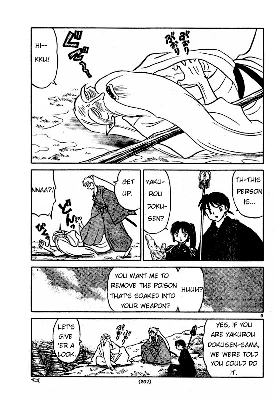 InuYasha Chapter 485 page 10 - Chapter 485: Yakurou Dokusen