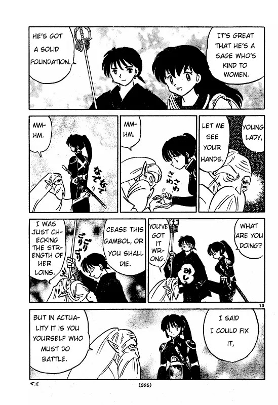 InuYasha Chapter 485 page 14 - Chapter 485: Yakurou Dokusen