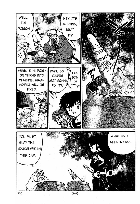 InuYasha Chapter 485 page 16 - Chapter 485: Yakurou Dokusen
