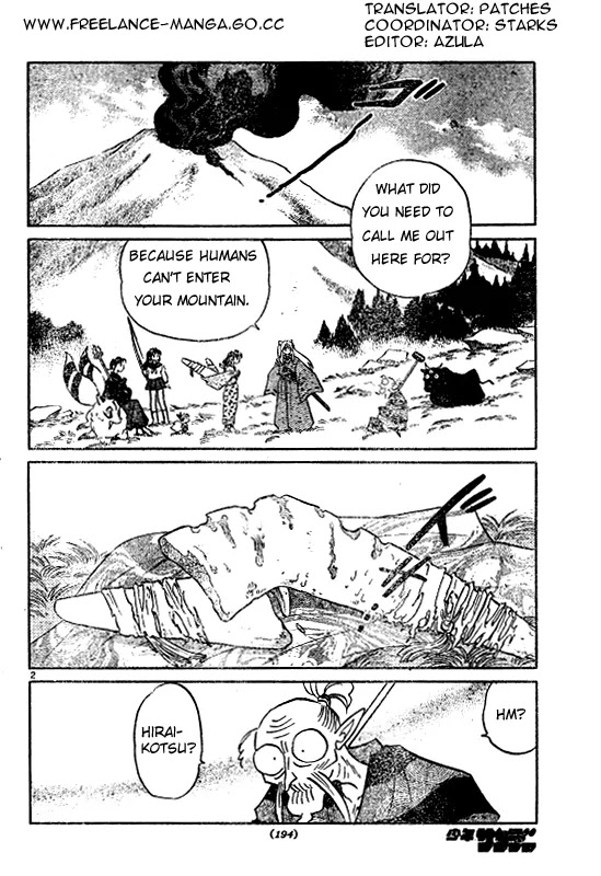InuYasha Chapter 485 page 3 - Chapter 485: Yakurou Dokusen