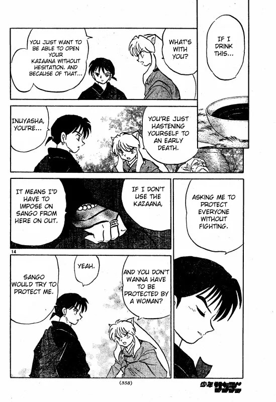 InuYasha Chapter 487 page 15 - Chapter 487: How to Live
