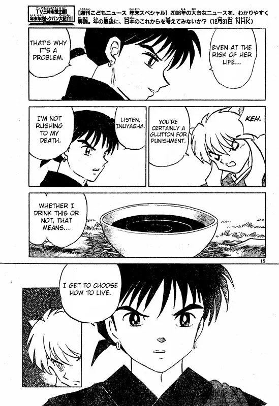 InuYasha Chapter 487 page 16 - Chapter 487: How to Live