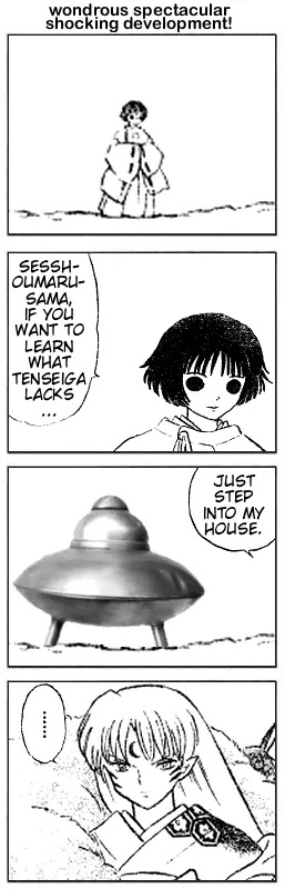 InuYasha Chapter 489 page 1 - Chapter 489: The Complete Meido