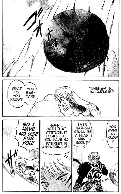 InuYasha Chapter 490 page 5 - Chapter 490: Tenseiga's Secret